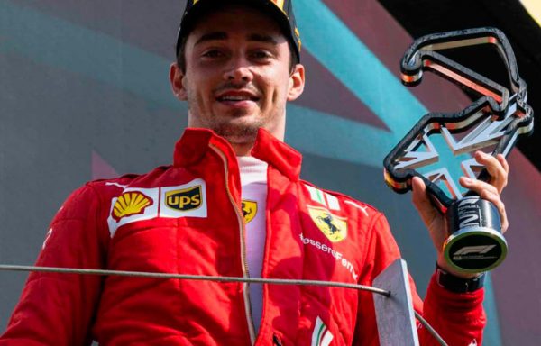 2021 Charles Leclerc Ferrari suit