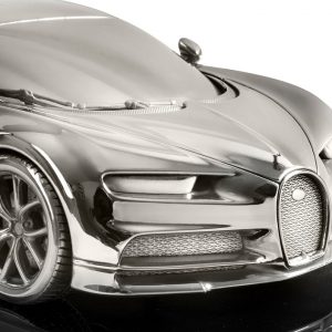 1/18 2016 Bugatti Chiron silver model