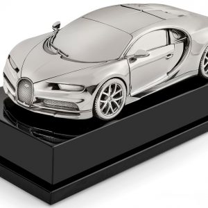 1/18 2016 Bugatti Chiron silver model