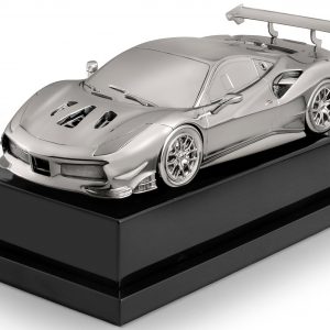 1/18 2021 Ferrari 488 Challenge silver model