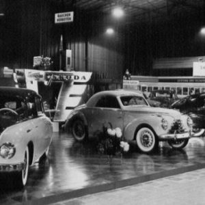 1951 German Auto Show poster