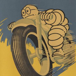 1959 Michelin Rider Poster