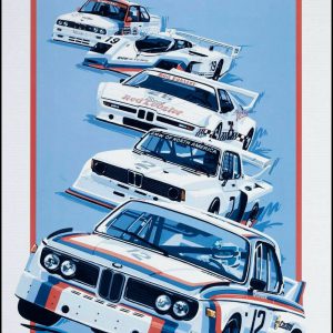 1992 BMW Motorsport 20th Anniversary Celebration event poster