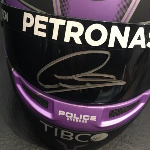 1/2 2021 Lewis Hamilton signed helmet
