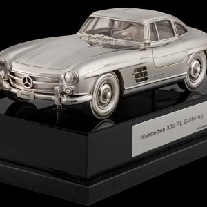 a1/16 1955 Mercedes 300SL Gullwing silver model