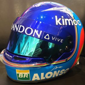 2018 Fernando Alonso McLaren Official replica helmet