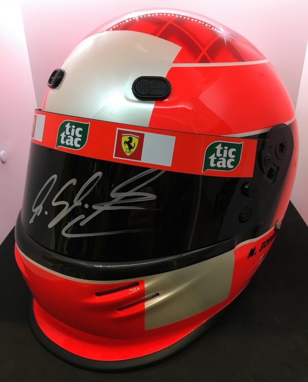2000 Michael Schumacher Official signed Bell replica helmet