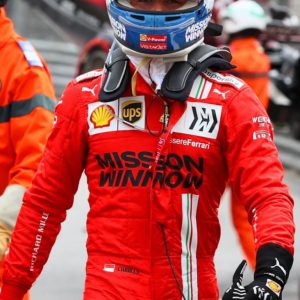 2021 Charles Leclerc signed Ferrari gloves