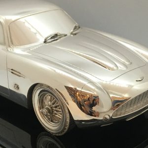 1/24 1961 Aston Martin DB4 GT Zagato - Solid Silver