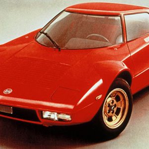 1971 Lancia Stratos Bertone factory blueprint