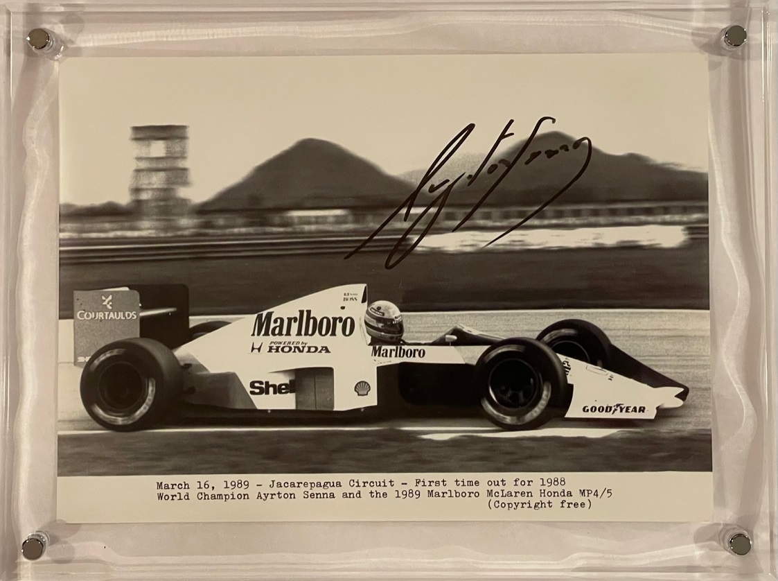 Collector Studio - Fine Automotive Memorabilia - 1989 Ayrton Senna ...