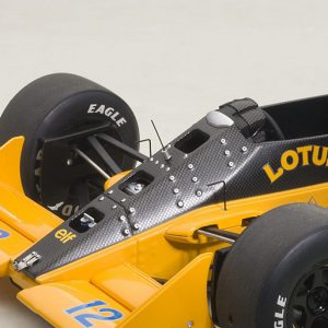 1/18 1987 Lotus 99T ex- Ayrton Senna Japanese GP