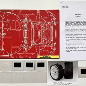 1995 Ferrari F50 factory press brochure