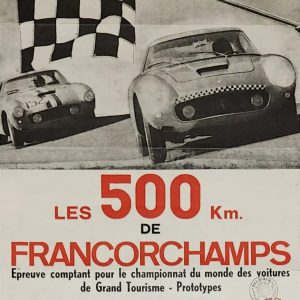 1965 Spa Francorchamps poster
