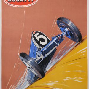 1924 Bugatti factory poster