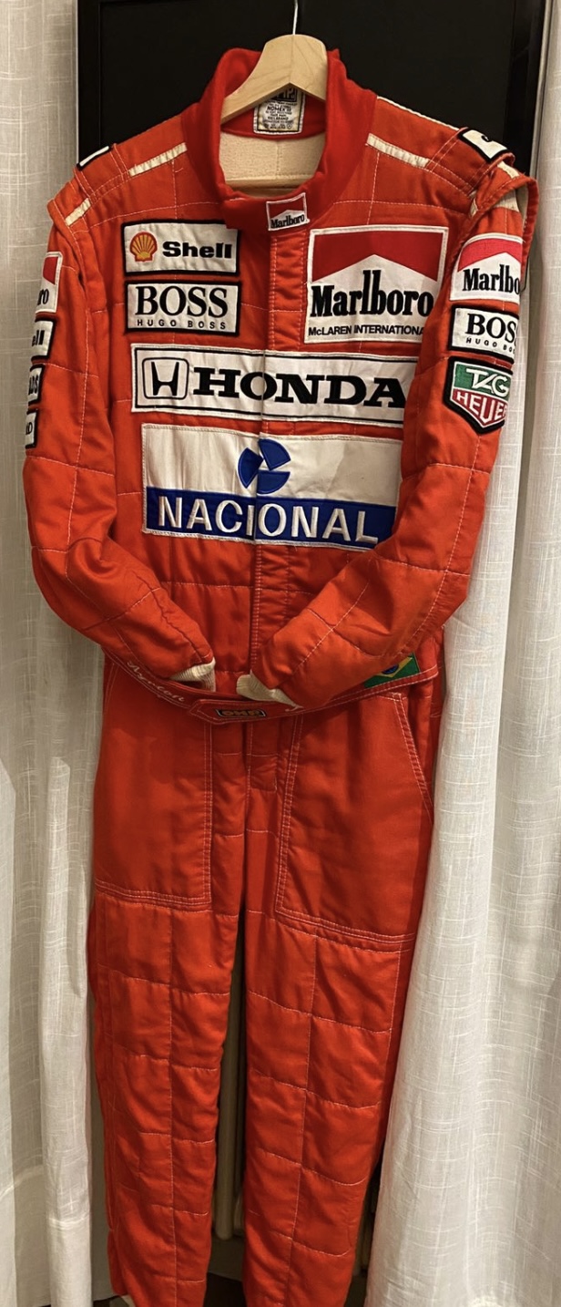 Collector Studio Fine Automotive Memorabilia 1992 Ayrton Senna McLaren race suit