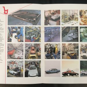 1980s Bertone factory 'Produzione' brochure