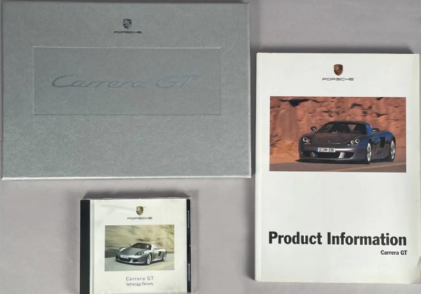 2003 Porsche Carrera GT factory literature