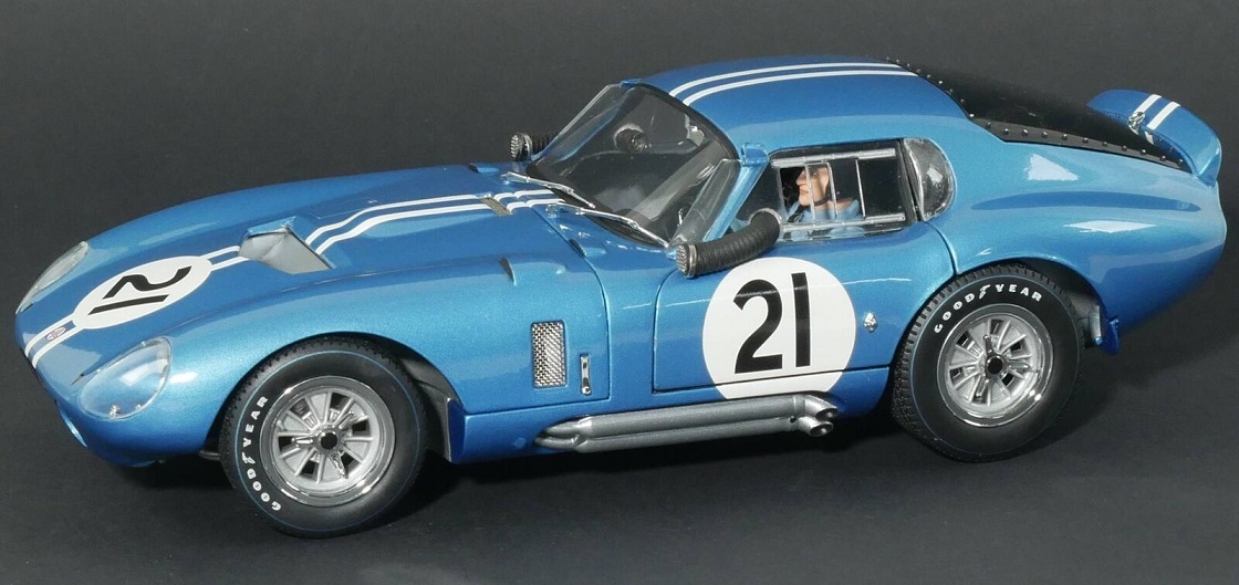 EXOTO 1/18 SHELBY Cobra Daytona 1964 Le Mans 24H #6 Diecast Model Car EUR 261,60 - FR