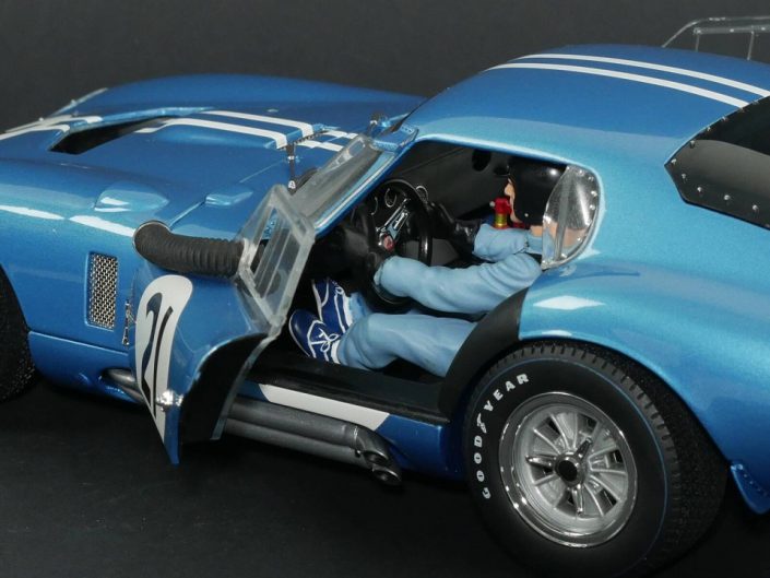 EXOTO 1:18 SHELBY COBRA DAYTONA COUPÉ 24H LE MANS 1964 #5 4TH RLG18001