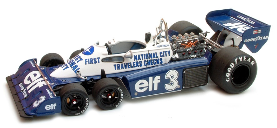 1/18 1977 Tyrrell Ford ELF P34 #3 Ronnie Peterson - Monaco GP