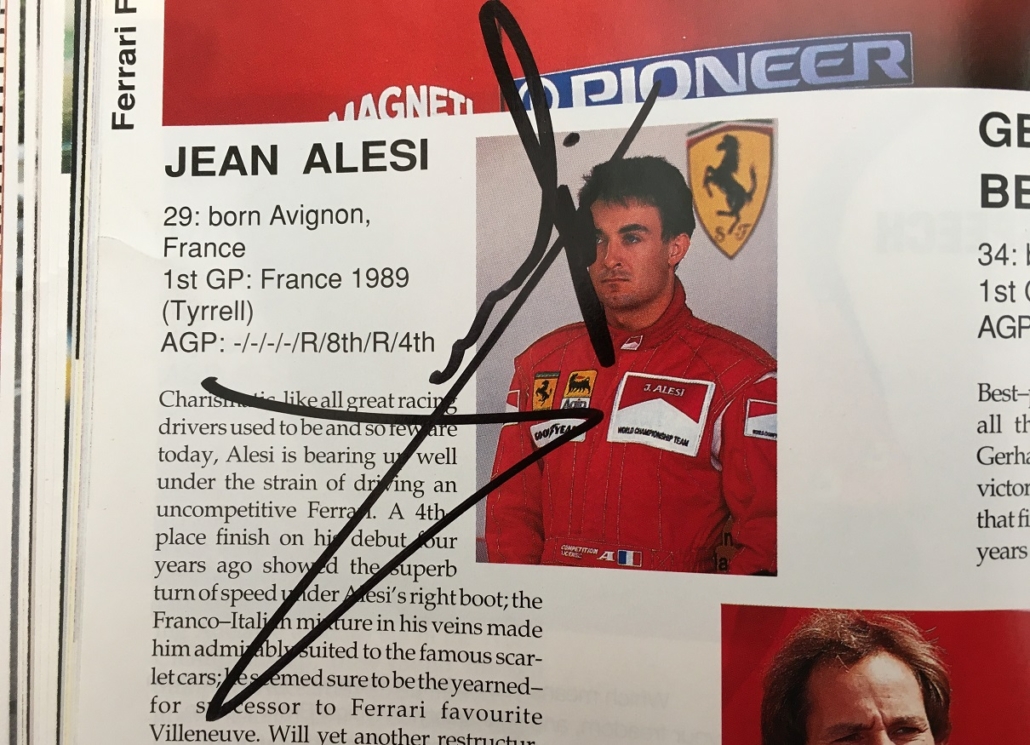 Photo Ancienne Format Carte Postale – Ayrton Senna Vainqueur GP Australie 1993 – McLaren