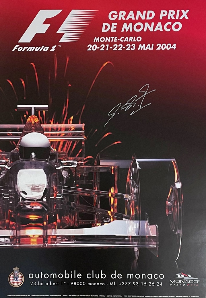 Collector Studio - Fine Automotive Memorabilia - 2004 Monaco GP