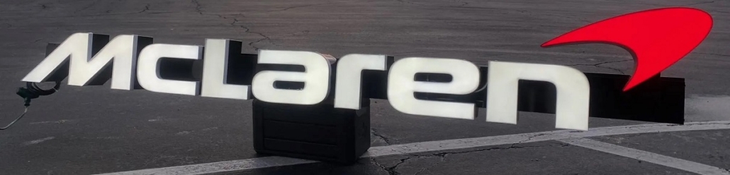 Collector Studio - Fine Automotive Memorabilia - 2000s McLaren sign ...