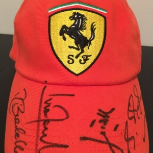 1990s-Ferrari-signed-cap (1)