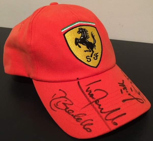 1990s-Ferrari-signed-cap (2)