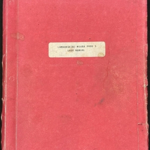 1968-1971-MIURA-P400s-SHOP MANUAL (1) 1968-1971-MIURA-P400s-SHOP MANUAL (1)