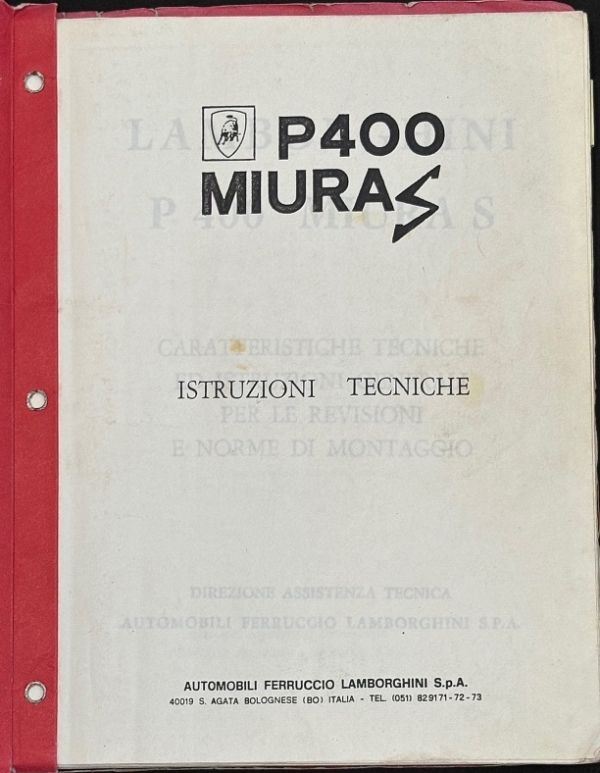 1968-1971-MIURA-P400s-SHOP MANUAL (2) 1968-1971-MIURA-P400s-SHOP MANUAL (2)