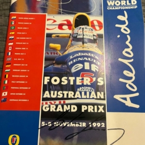 1992-Australian-program-signed (1)