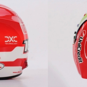 Leclerc-2025-Half-Scale-Helmets